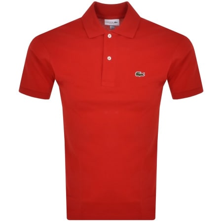 Product Image for Lacoste Classic Fit Polo T Shirt Red