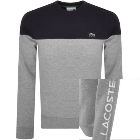 Product Image for Lacoste Crew Neck Sweatshirt Grey