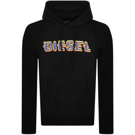Product Image for Diesel S Ginn K27 Logo Hoodie Black