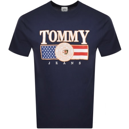 Product Image for Tommy Jeans Logo T Shirt Navy