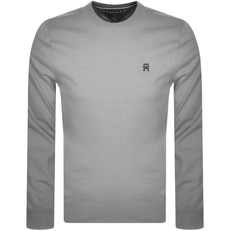 Product Image for Tommy Hilfiger Lounge Knit Jumper Grey