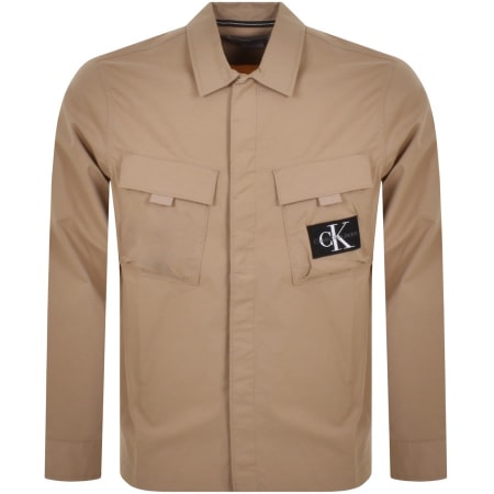 Product Image for Calvin Klein Jeans Cargo Overshirt Khaki
