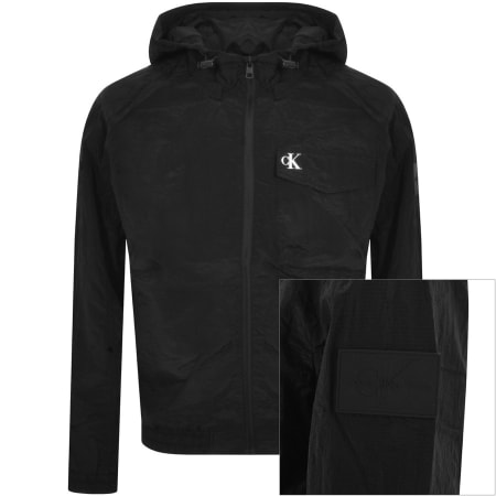 Product Image for Calvin Klein Jeans Ripstop Windbreaker Jacket Blac