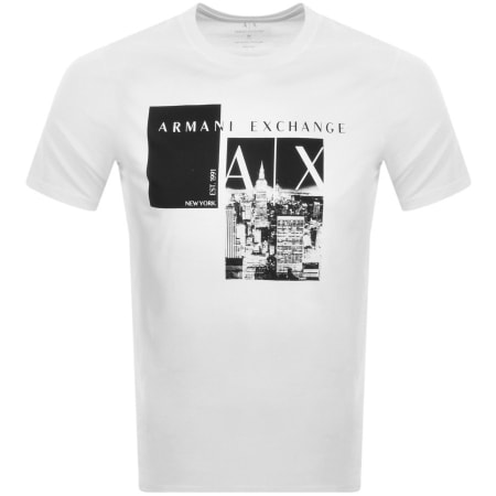 Product Image for Armani Exchange Crew Neck City T Shirt White