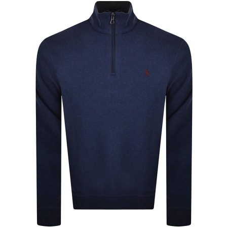 Product Image for Ralph Lauren Half Zip Sweatshirt Navy