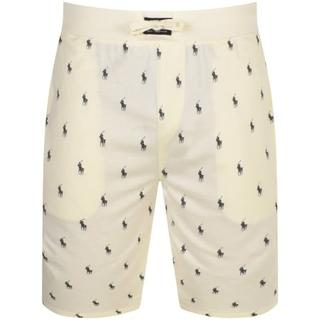 Product Image for Ralph Lauren Lounge Logo Shorts Cream