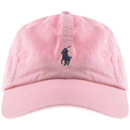 Product Image for Ralph Lauren Logo Classic Baseball Cap Pink