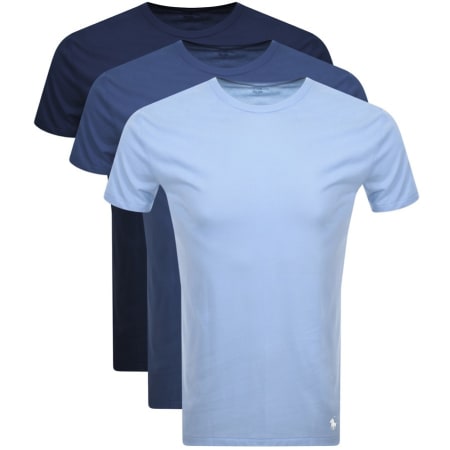 Product Image for Ralph Lauren Three Pack Short Sleeve T Shirts Navy
