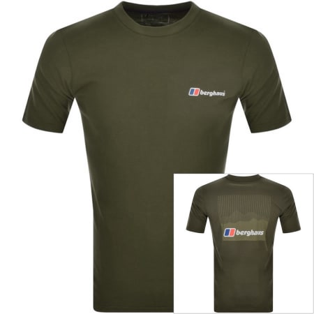 Product Image for Berghaus Calibration Linear T Shirt Green