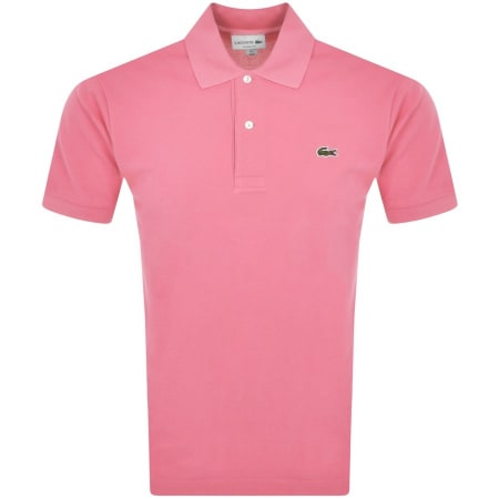 Product Image for Lacoste Classic Fit Polo T Shirt Pink