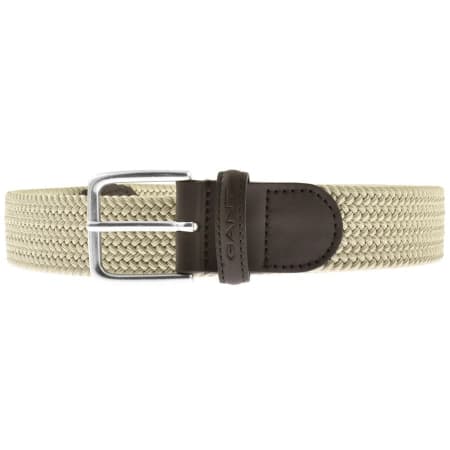 Product Image for Gant Elastic Braid Belt Beige