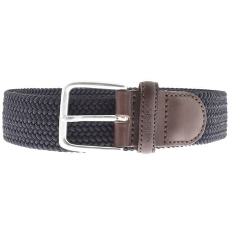 Product Image for Gant Elastic Braid Belt Navy