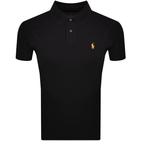 Product Image for Ralph Lauren Logo Polo T Shirt Black