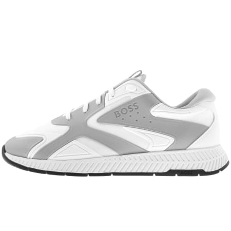 Product Image for BOSS Titanium Runn Trainers White