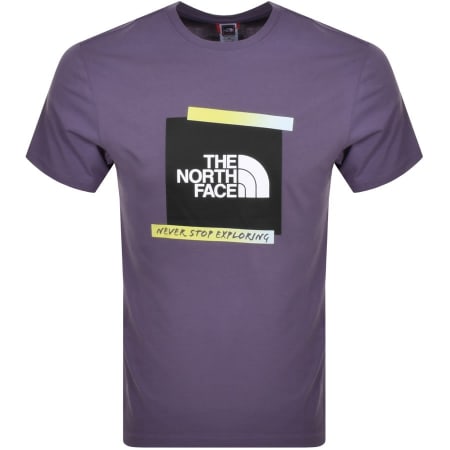 Product Image for The North Face Graphic T Shirt Purple