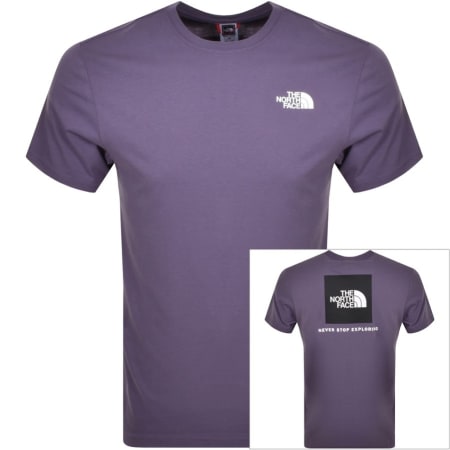 Product Image for The North Face Red Box T Shirt Purple