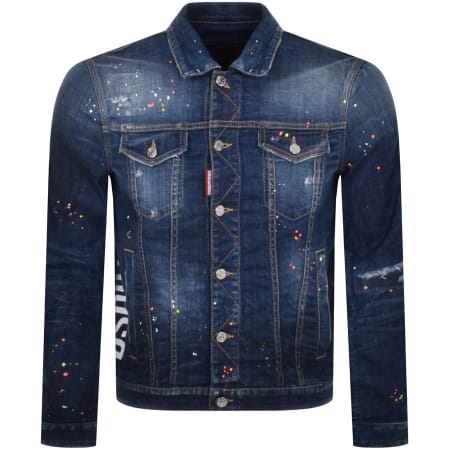 Product Image for DSQUARED2 Icon Dan Jean Jacket Blue