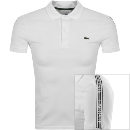 Product Image for Lacoste Short Sleeved Polo T Shirt White