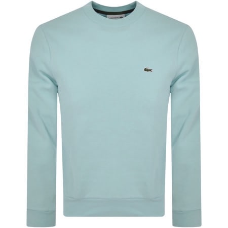 Product Image for Lacoste Crew Neck Sweatshirt Blue