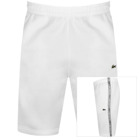 Product Image for Lacoste Tape Jersey Shorts White