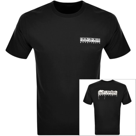 Product Image for Napapijri S Pajas Logo T Shirt Black