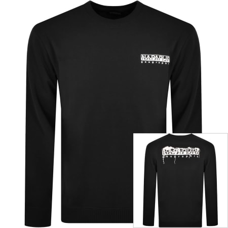 Product Image for Napapijri B Napo Logo Sweatshirt Black