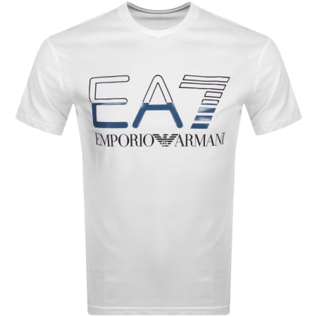 Product Image for EA7 Emporio Armani Logo T Shirt White