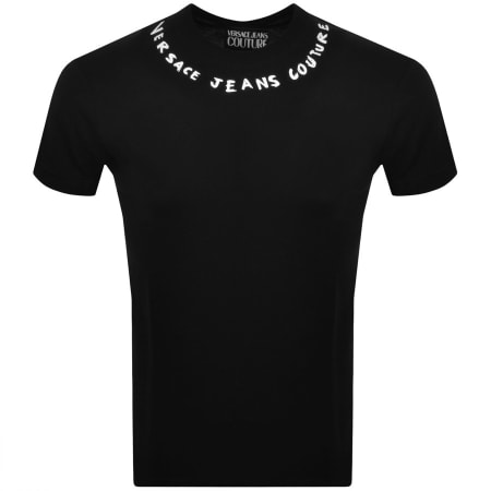 Product Image for Versace Jeans Couture Logo T Shirt Black