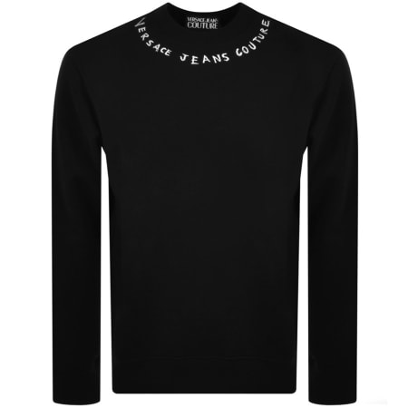 Product Image for Versace Jeans Couture Logo Sweatshirt Black
