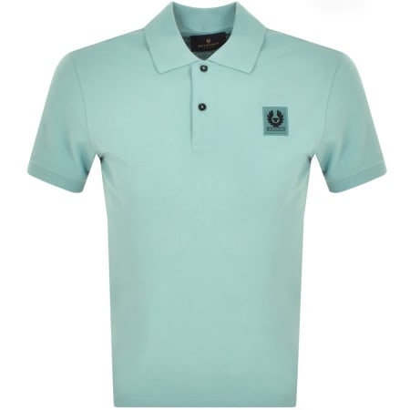 Product Image for Belstaff Logo Polo T Shirt Green