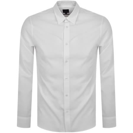 Product Image for Armani Exchange Long Sleeve Shirt White