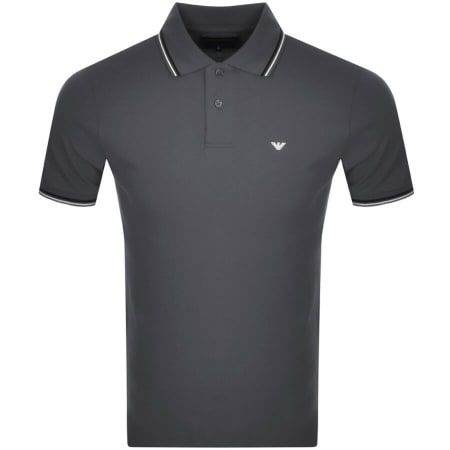 Product Image for Emporio Armani Short Sleeved Polo T Shirt Blue