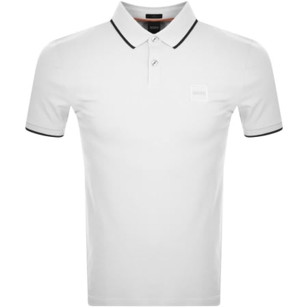 Product Image for BOSS Passertip Polo T Shirt White