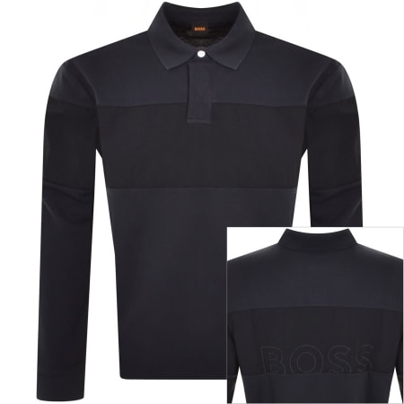 Product Image for BOSS Pugby Polo Shirt Navy