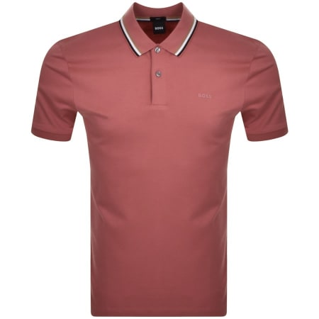 Product Image for BOSS Penrose 38 Polo T Shirt Pink