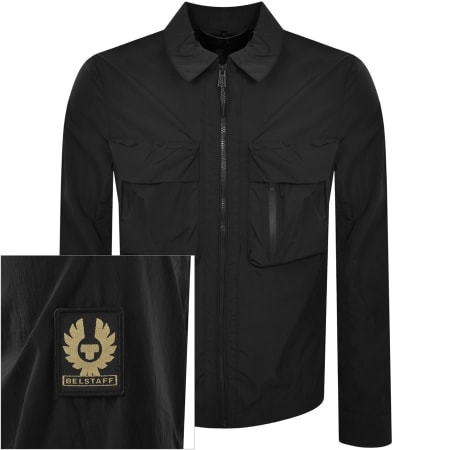 Product Image for Belstaff Rift Overshirt Jacket Black
