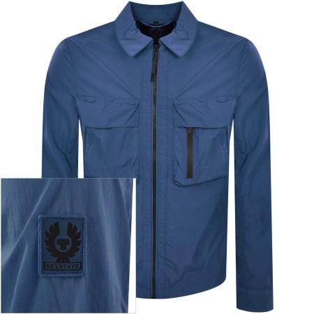 Product Image for Belstaff Rift Overshirt Jacket Blue