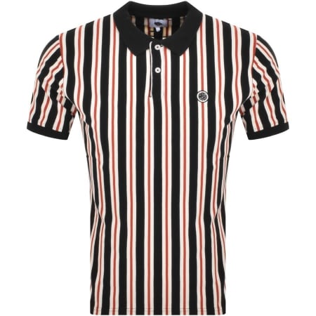 Product Image for Pretty Green Capella Triple Stripe Polo T Shirt Bl