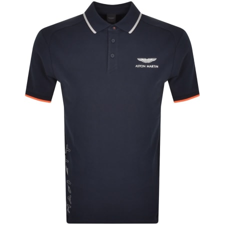 Product Image for Hackett Speedmaster Polo T Shirt Navy