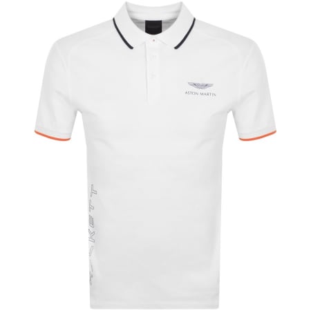 Product Image for Hackett Speedmaster Polo T Shirt White