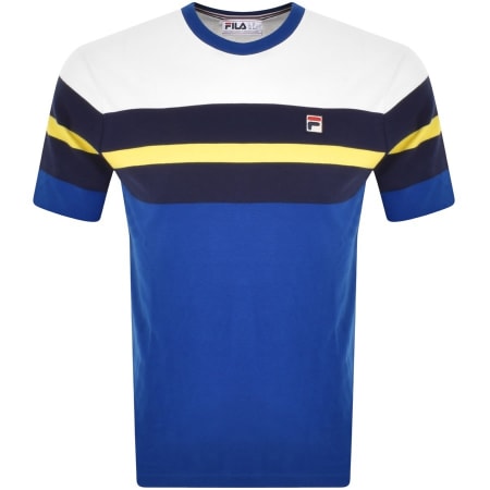 Product Image for Fila Vintage Colour Block T Shirt Blue