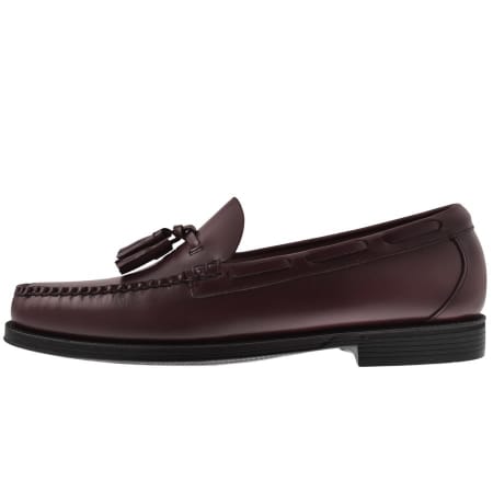 Product Image for GH Bass Weejun Larkin Tassel Loafers Burgundy