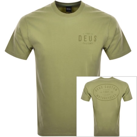 Product Image for Deus Ex Machina Leroy T shirt Green