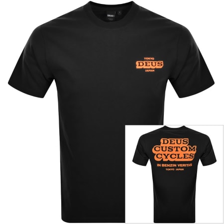 Product Image for Deus Ex Machina Redline T Shirt Black