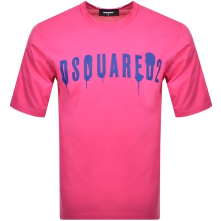 Product Image for DSQUARED2 Skater Fit T Shirt Pink