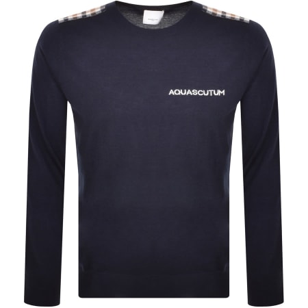Product Image for Aquascutum London Knit Jumper Navy