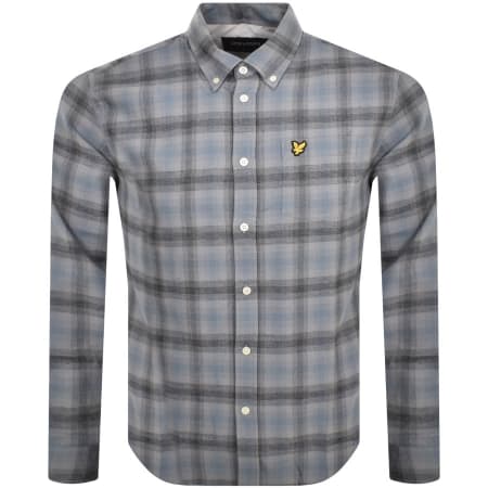 Product Image for Lyle And Scott Vintage Button Down Shirt Grey