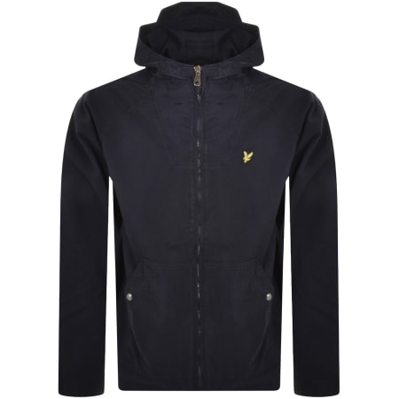 Product Image for Lyle And Scott Vintage Hooded Jacket Navy