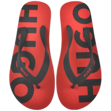 Product Image for HUGO Arvel Flip Flops Red