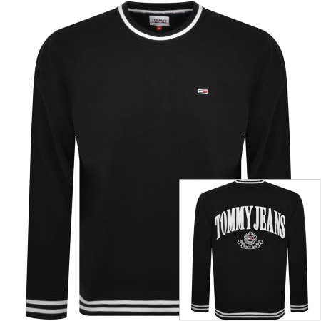 Product Image for Tommy Jeans Modern Prep Sweatshirt Black